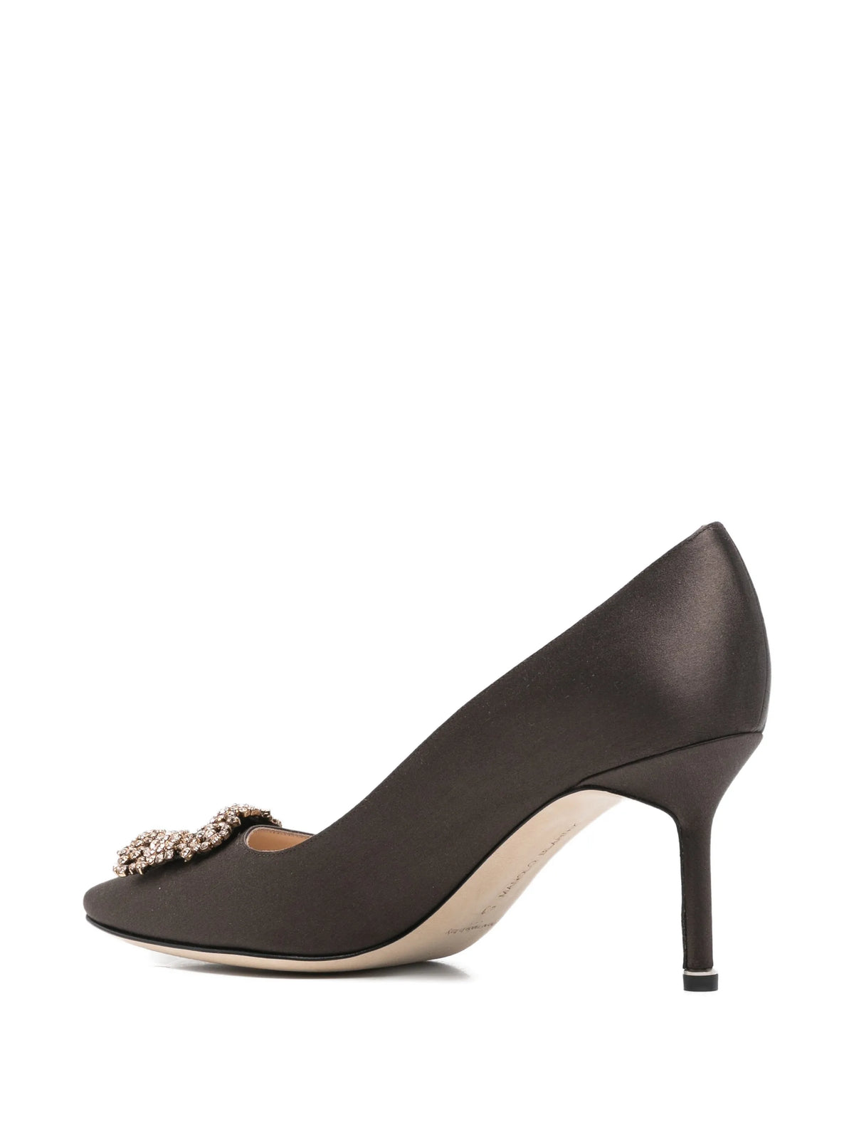 Manolo Blahnik - 80mm Hangisi Embellished Pumps