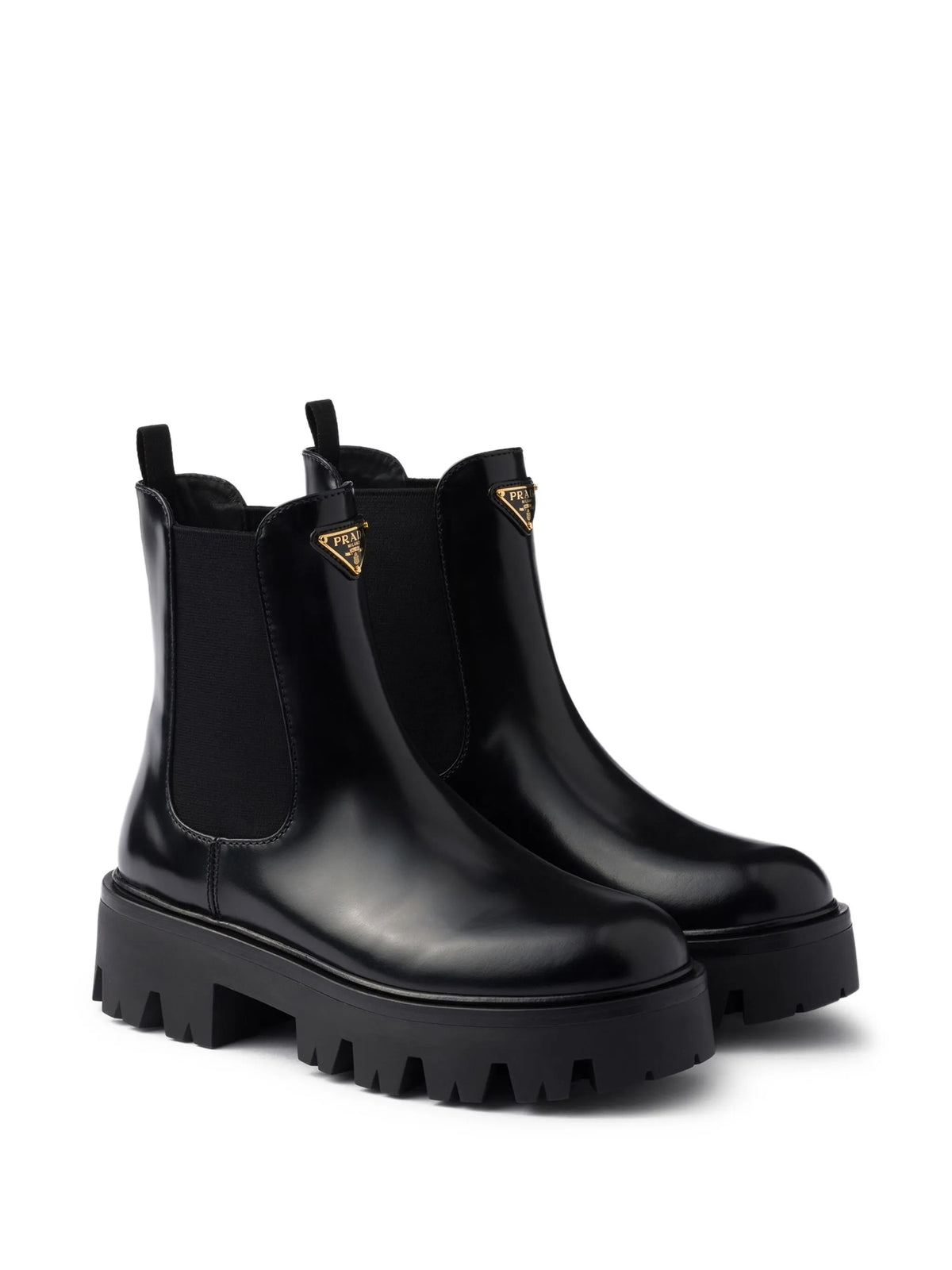 Prada - Leather Chelsea Boots