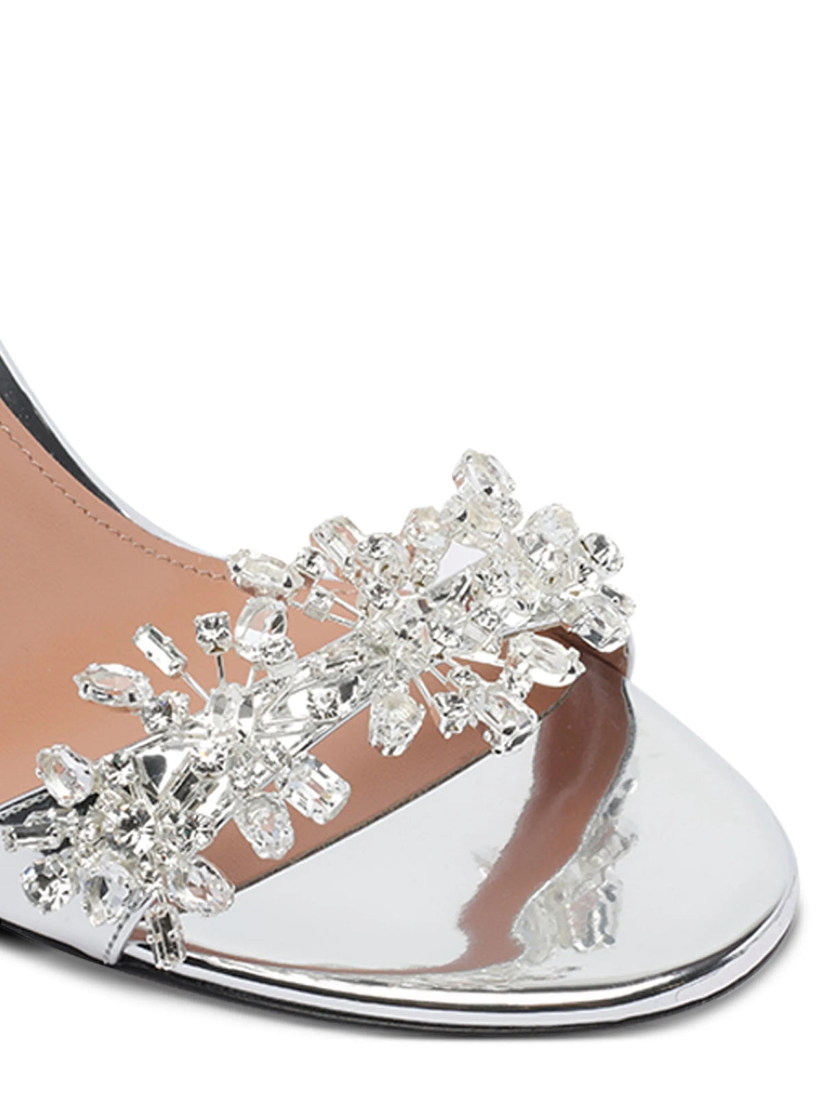 Aquazzura - 85mm Crystal-embellished Slingback Sandals