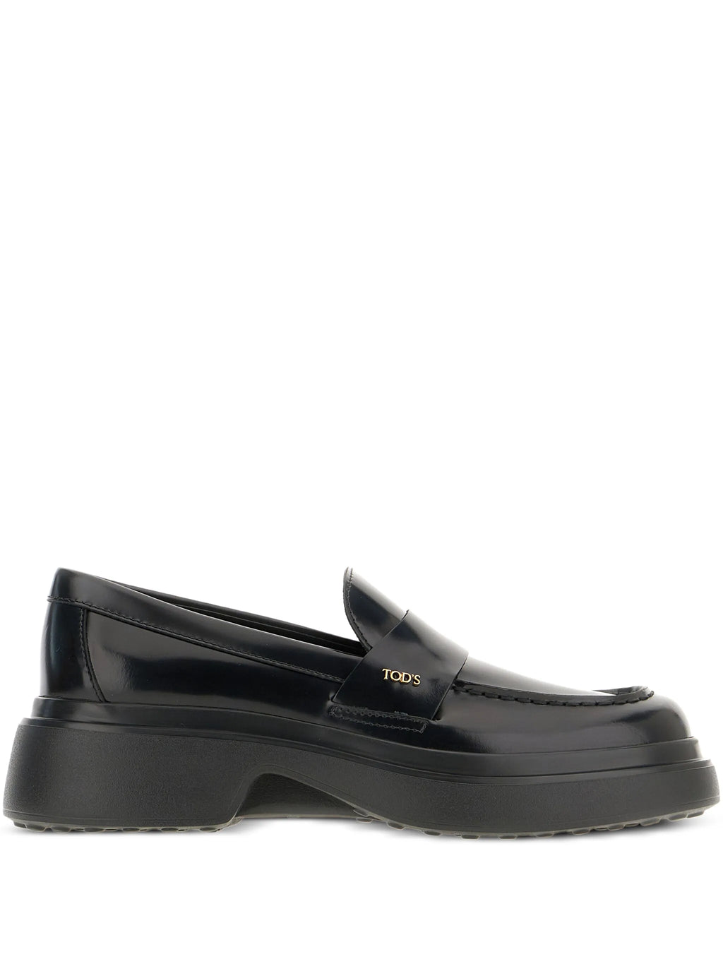 Tod's - Logo-plaque Chunky-sole Loafers