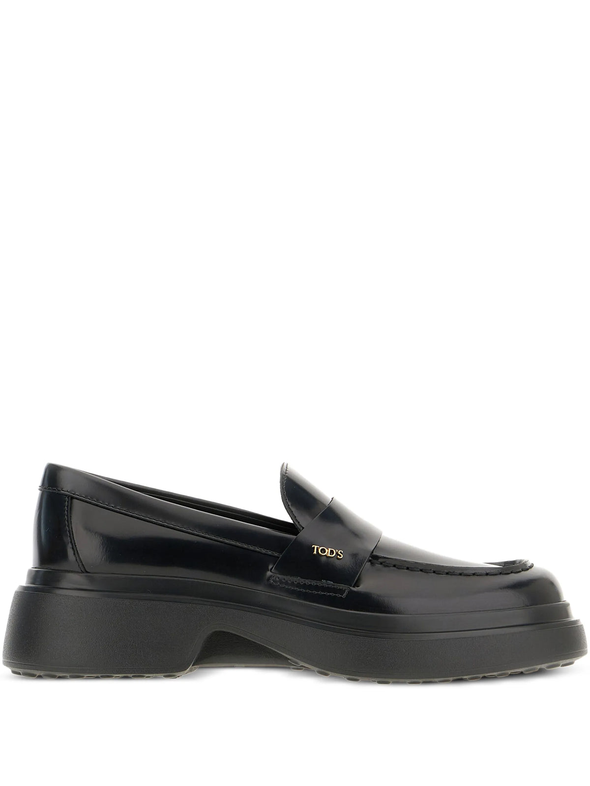 Tod's - Logo-plaque Chunky-sole Loafers