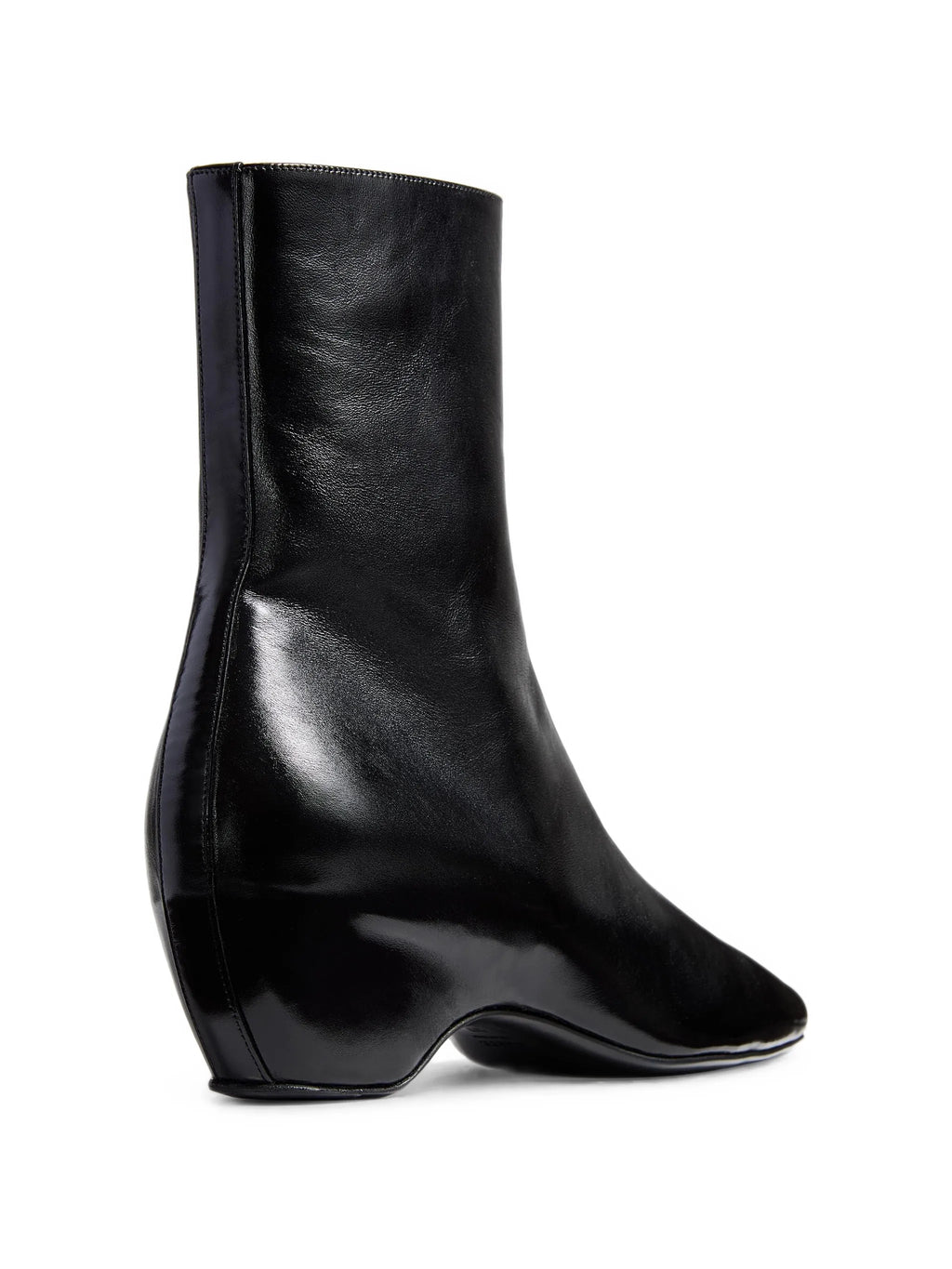 Khaite - Arizona Pointed-toe Calf Leather Ankle Boots