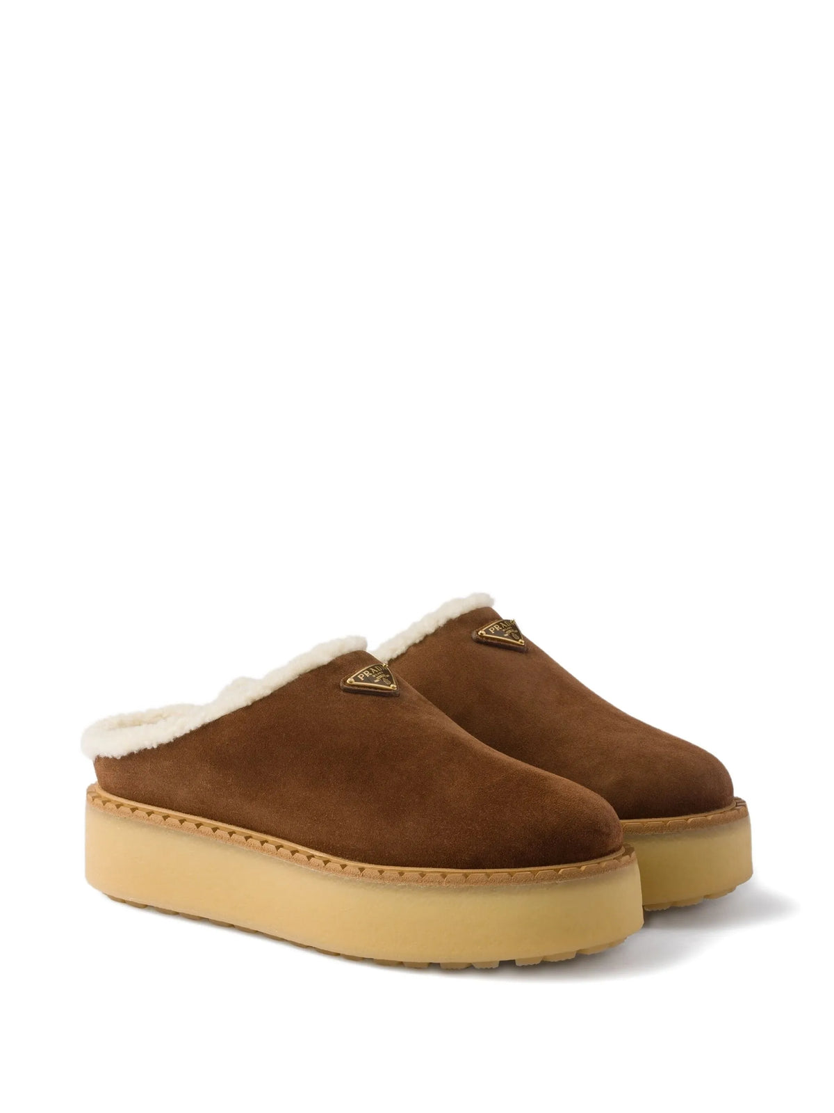 Prada - Suede Slippers