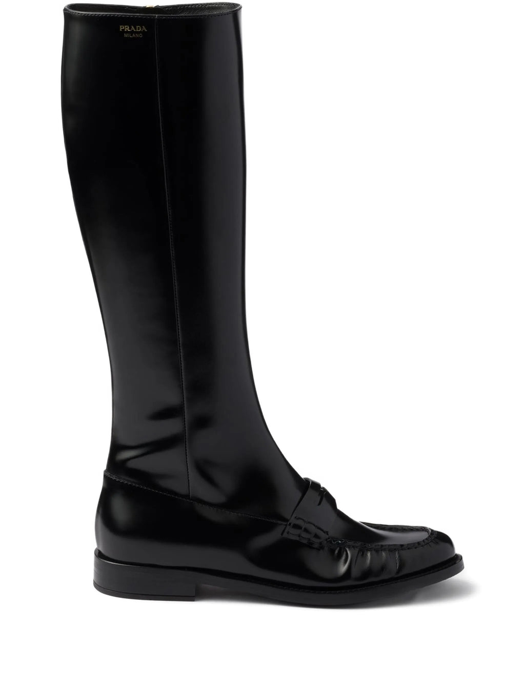 Prada - Leather Zip-fastening Boots