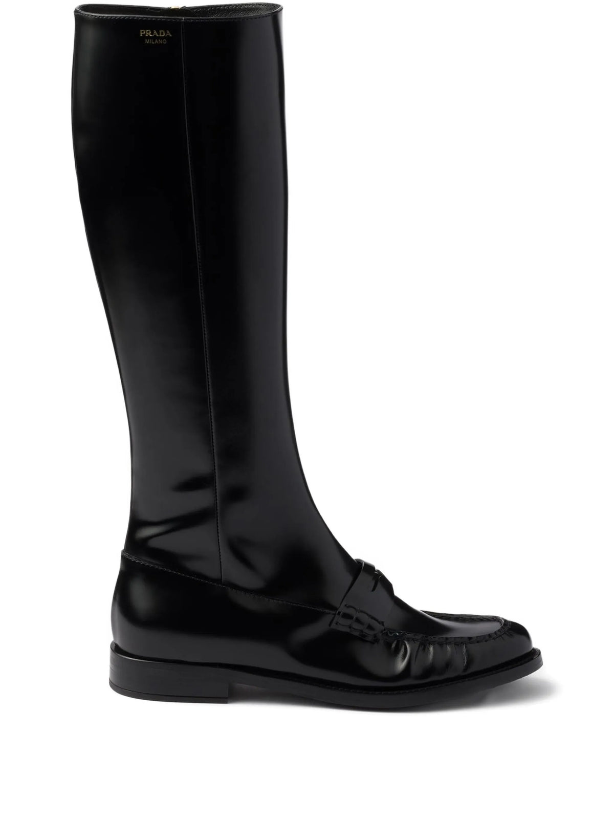 Prada - Leather Zip-fastening Boots