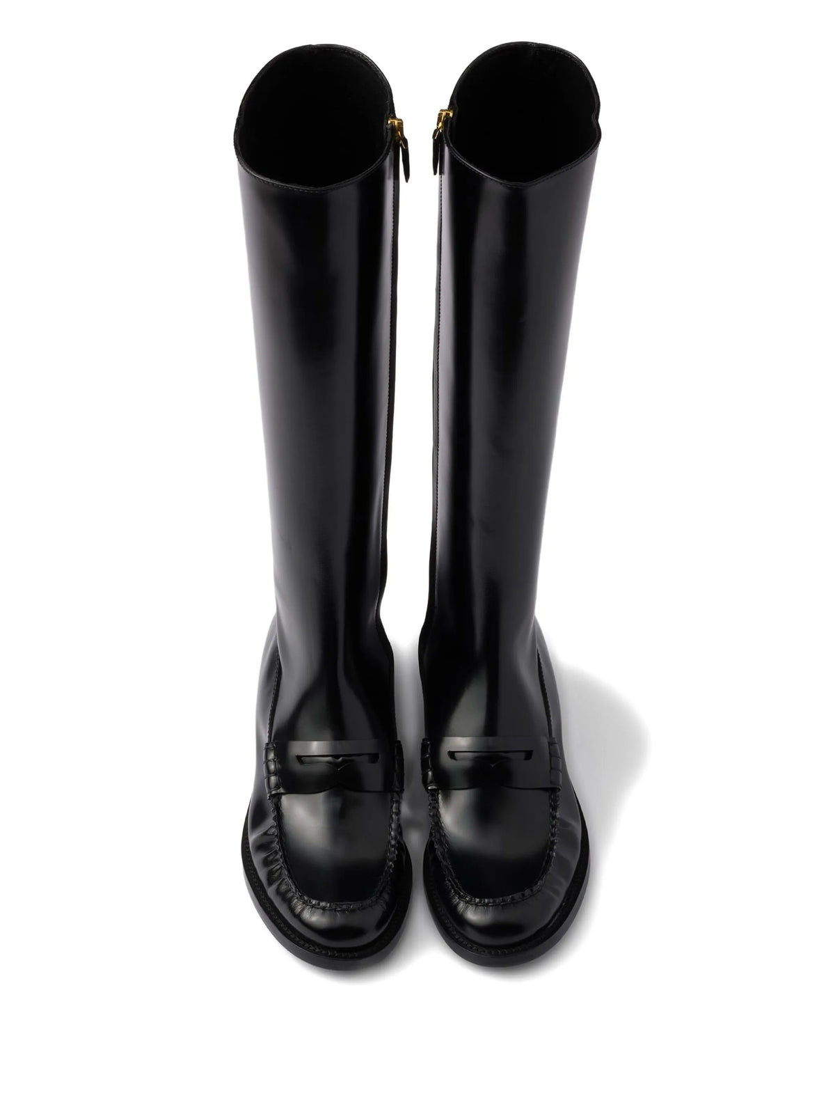 Prada - Leather Zip-fastening Boots