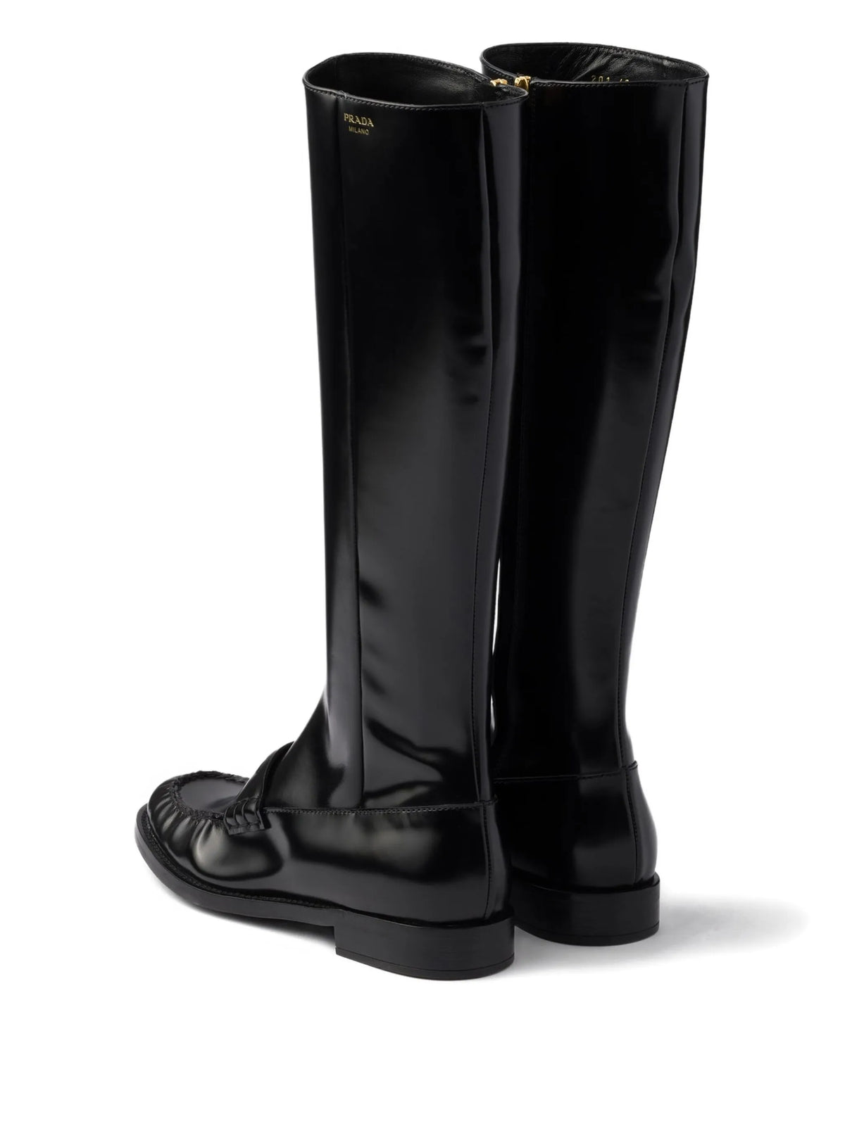 Prada - Leather Zip-fastening Boots