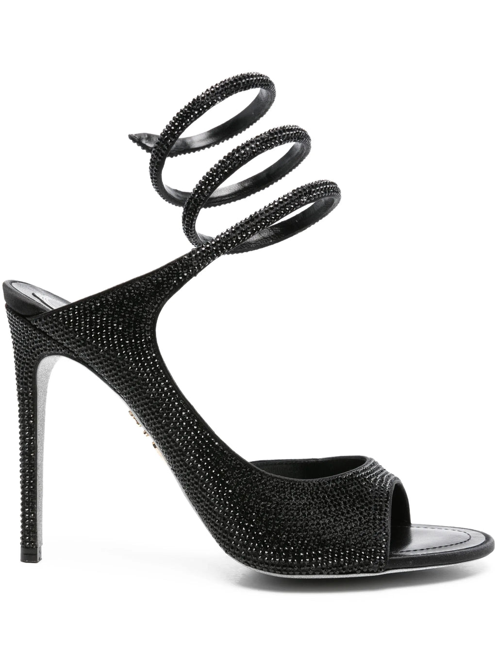 René Caovilla - 105mm Crystal-embellished Spiral-wrap Sandals