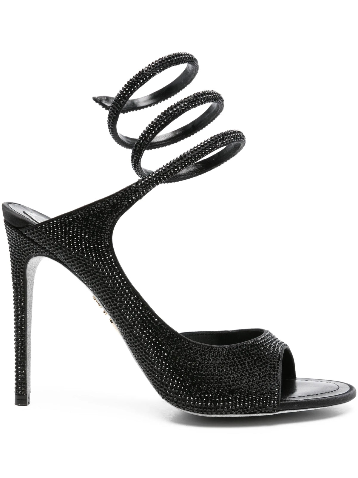 René Caovilla - 105mm Crystal-embellished Spiral-wrap Sandals
