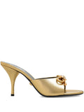 Versace - Opera Bow-detail Sandals