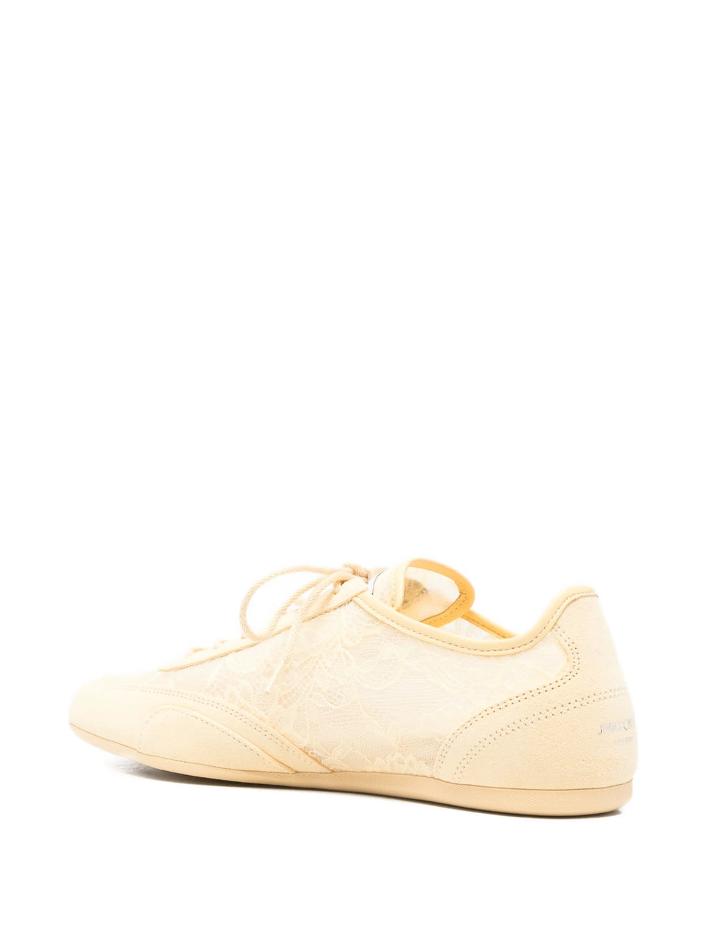 Jimmy Choo - Sunny F Lace-overlay Low Sneakers