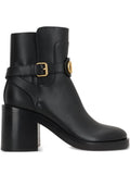 Valentino - 70mm Buckle-strap Logo Boots