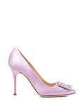 Manolo Blahnik - Hangisi Crysta-embellished Pumps
