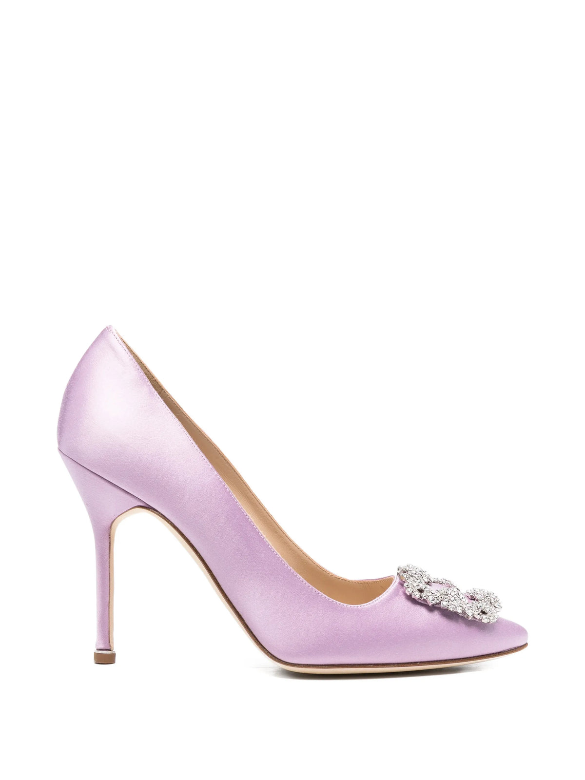 Manolo Blahnik - Hangisi Crysta-embellished Pumps