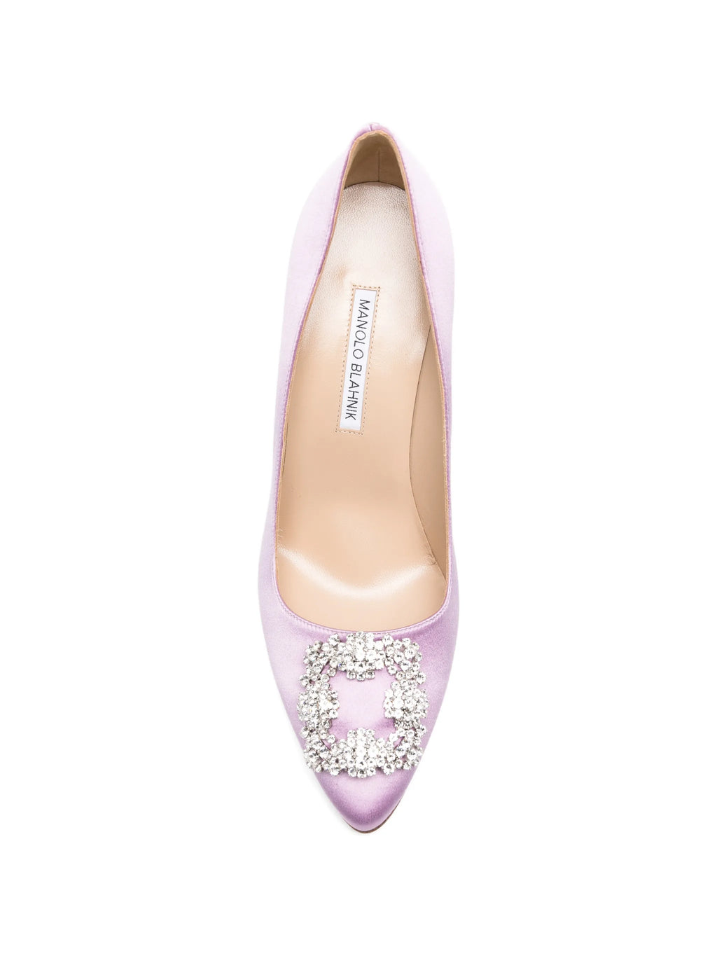 Manolo Blahnik - Hangisi Crysta-embellished Pumps