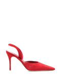 Manolo Blahnik - Borelapla Suede Slingback Pumps