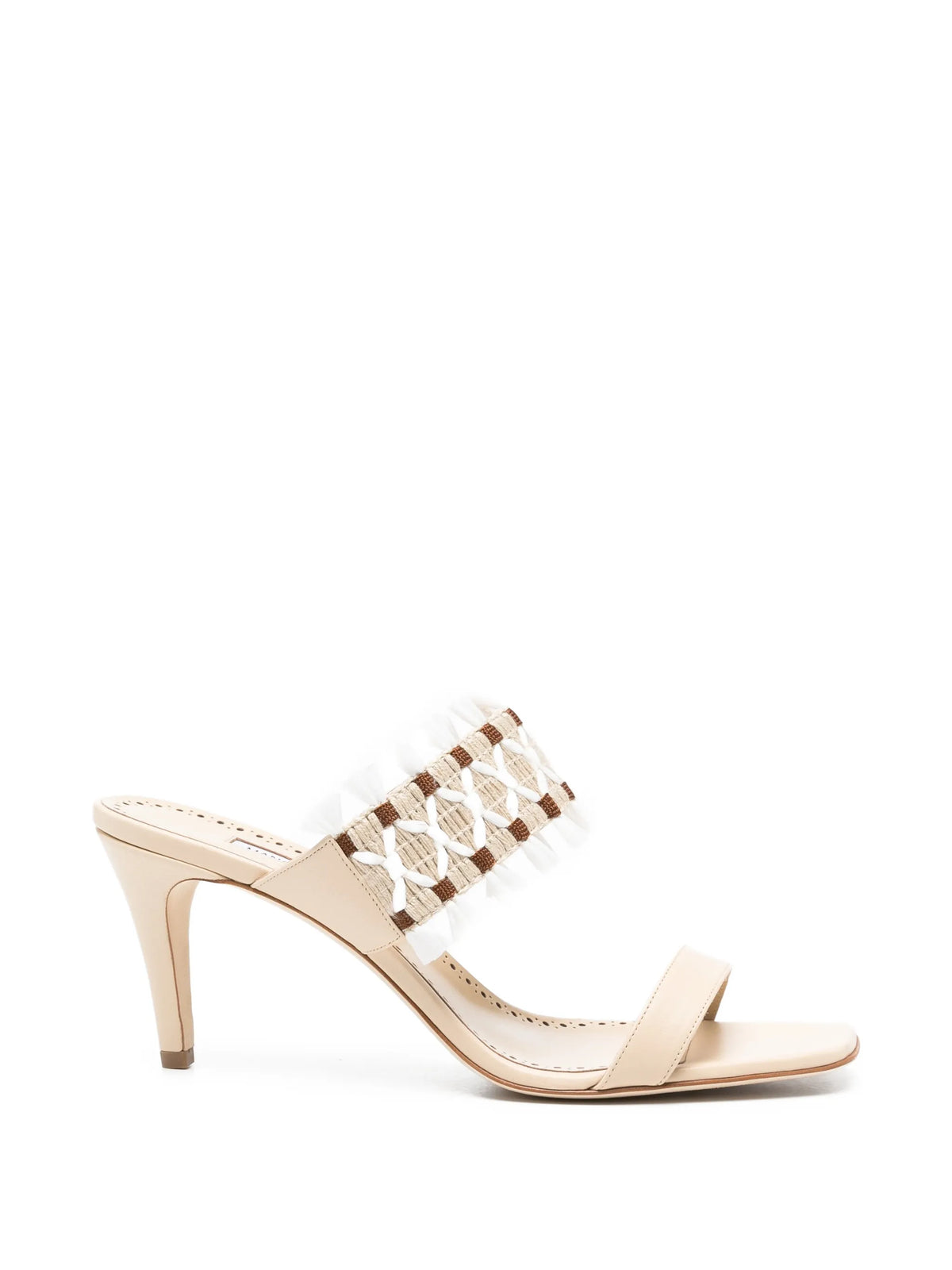 Manolo Blahnik - Raffia Efeso Sandals
