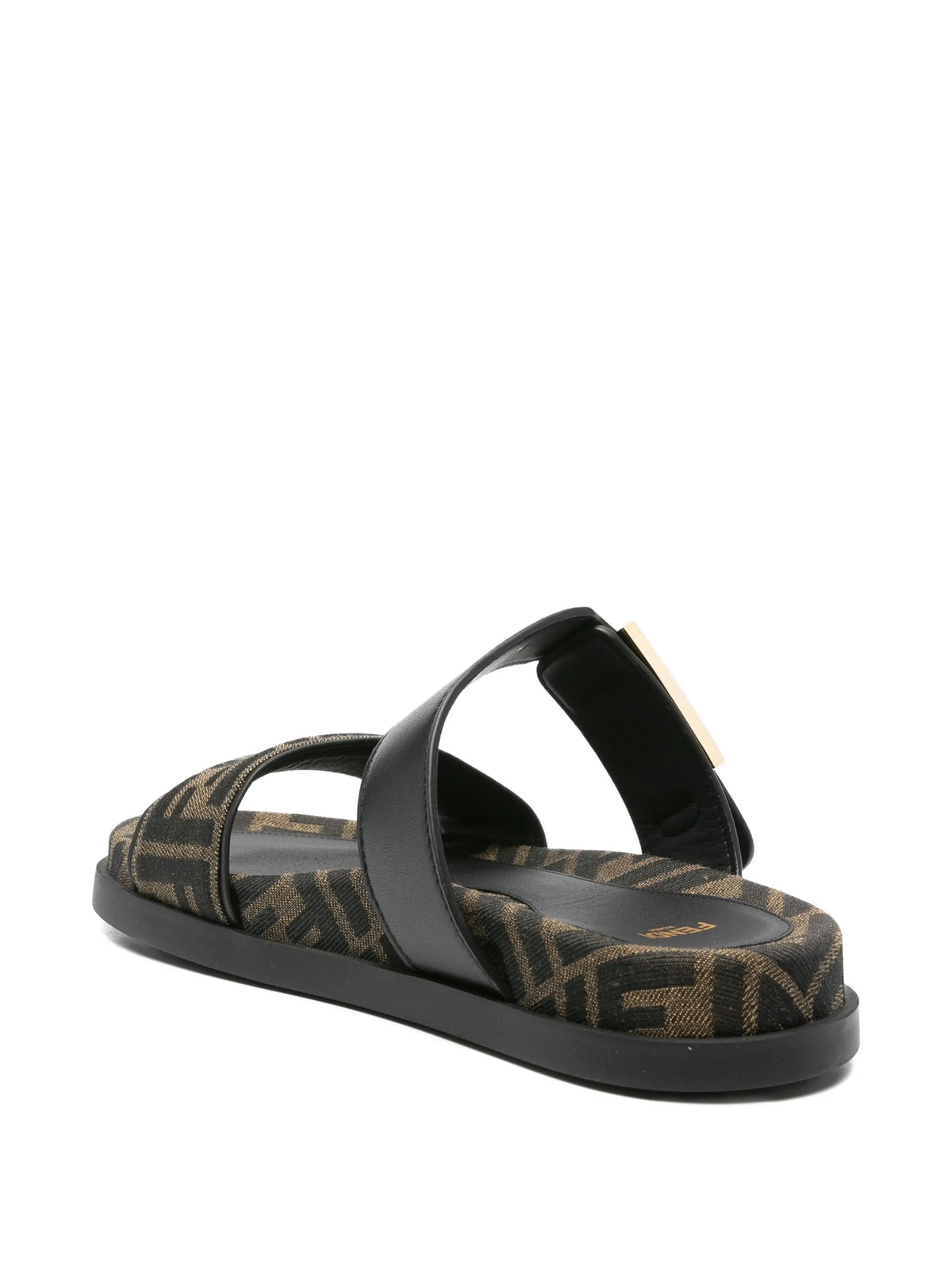 Fendi - Feel FF-logo Buckle Sandals