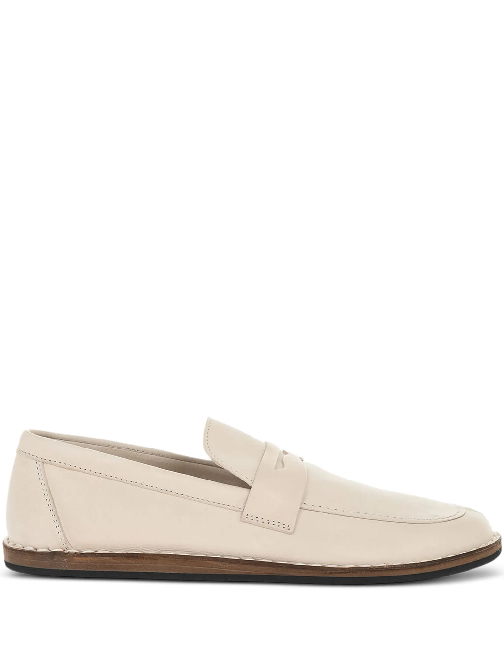 The Row - Cary Leather Penny Loafers