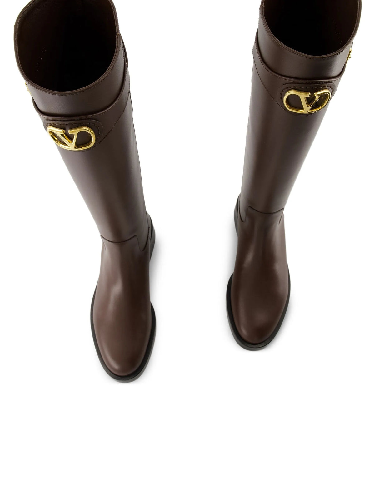 Valentino - VLogo-buckle Boots