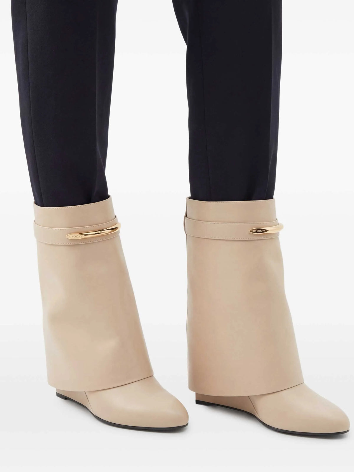 Givenchy - Shark Pinch Heel Ankle Boots