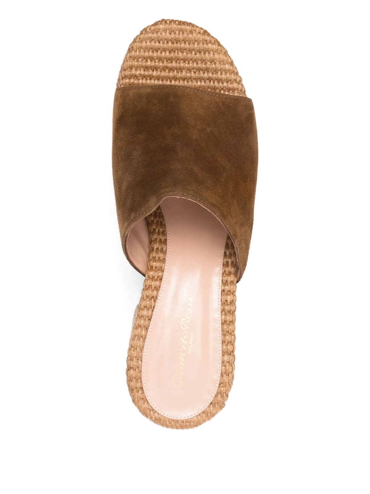 Gianvito Rossi - Platform Suede Mule Sandals