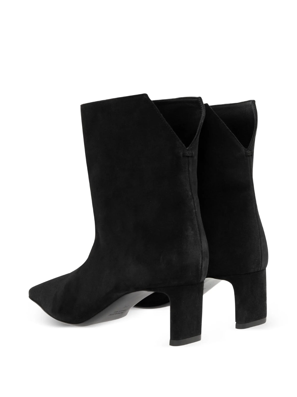 Khaite - 55mm Ona Square-toe Ankle Boots