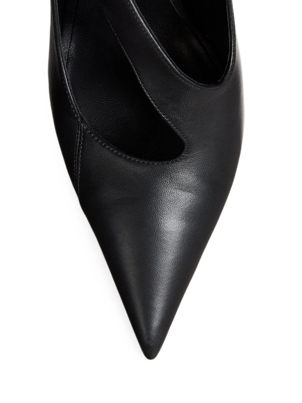 Khaite - 85mm Leather Heeled Pumps