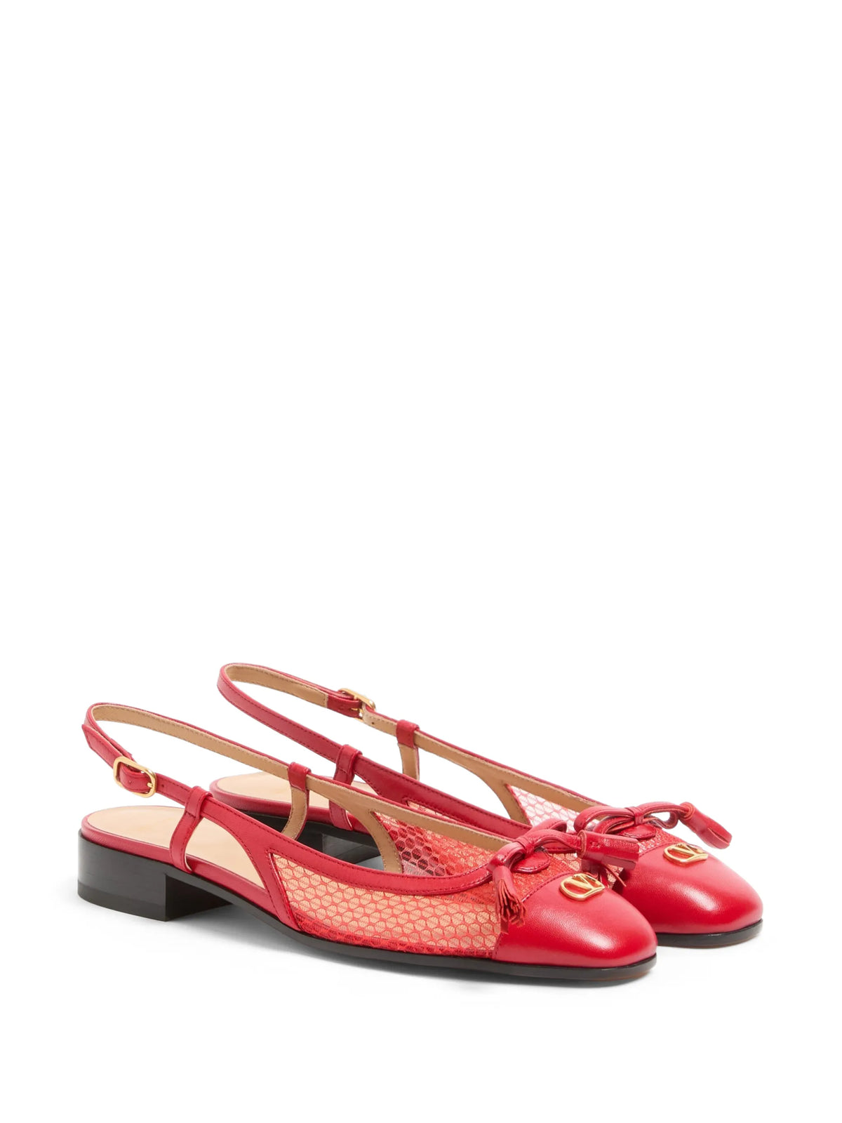 Valentino - Valet Du Roi Slingback Ballet Flats