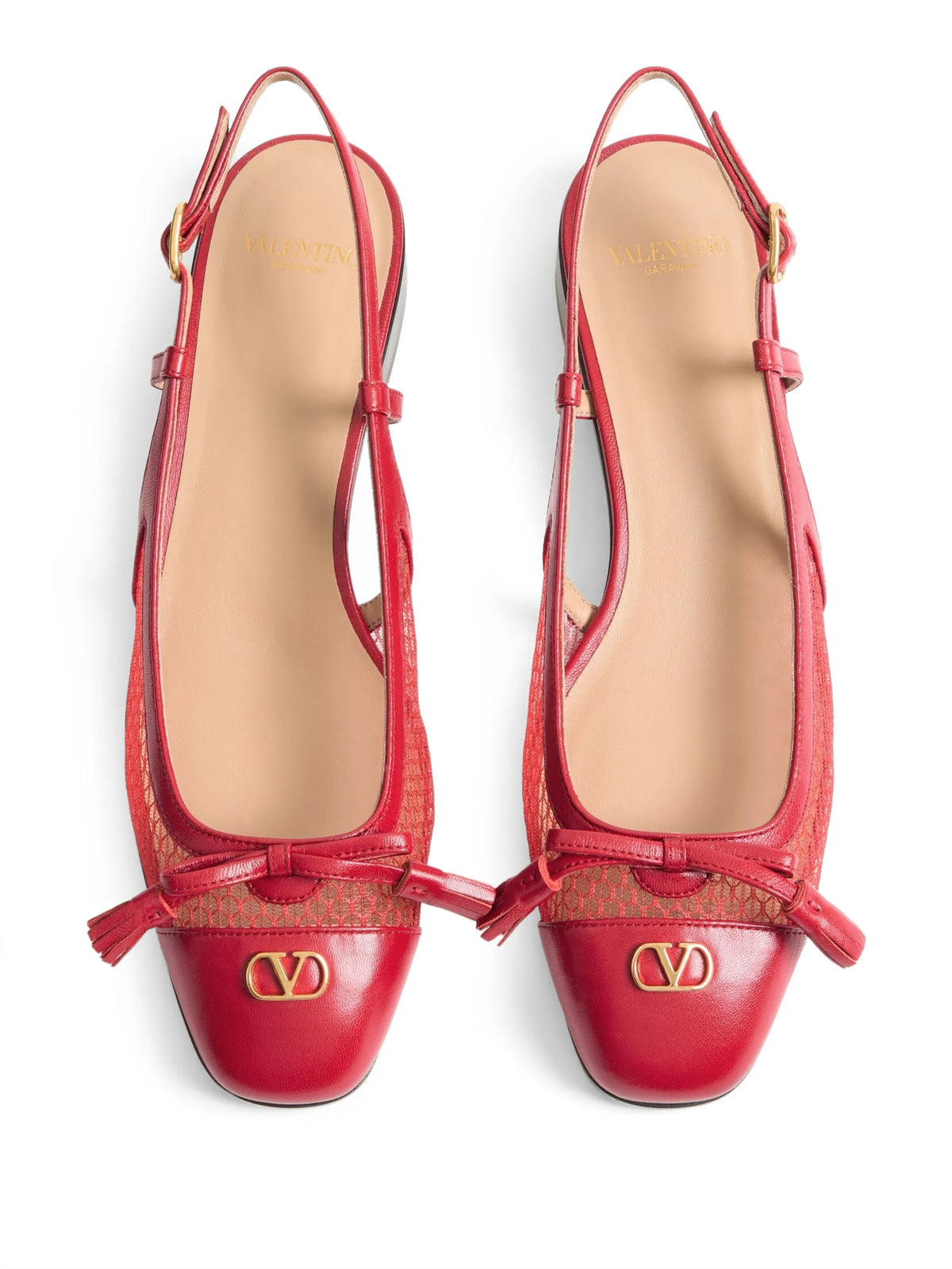 Valentino - Valet Du Roi Slingback Ballet Flats