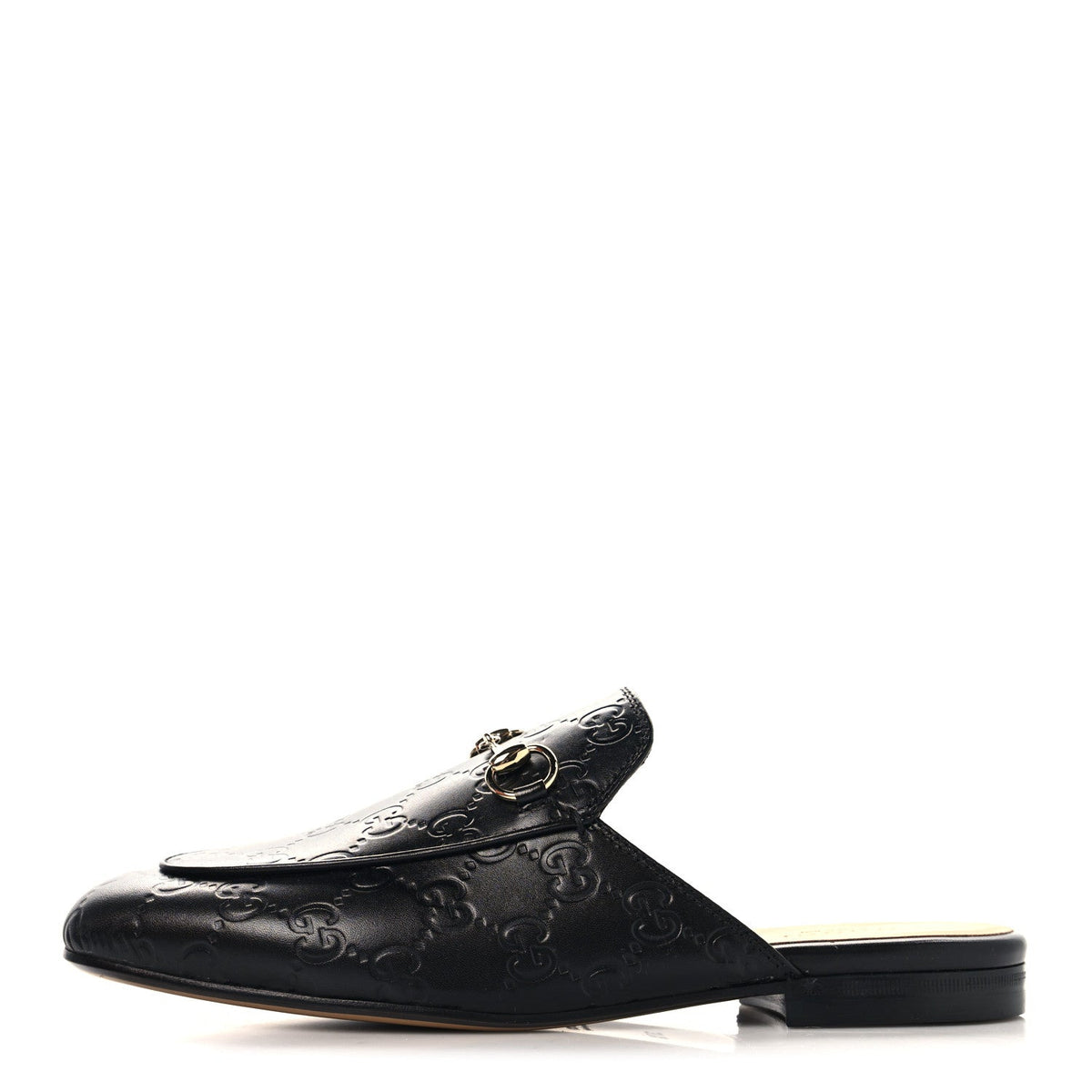 Gucci - Glamour Calfskin Guccissima Princetown Slippers