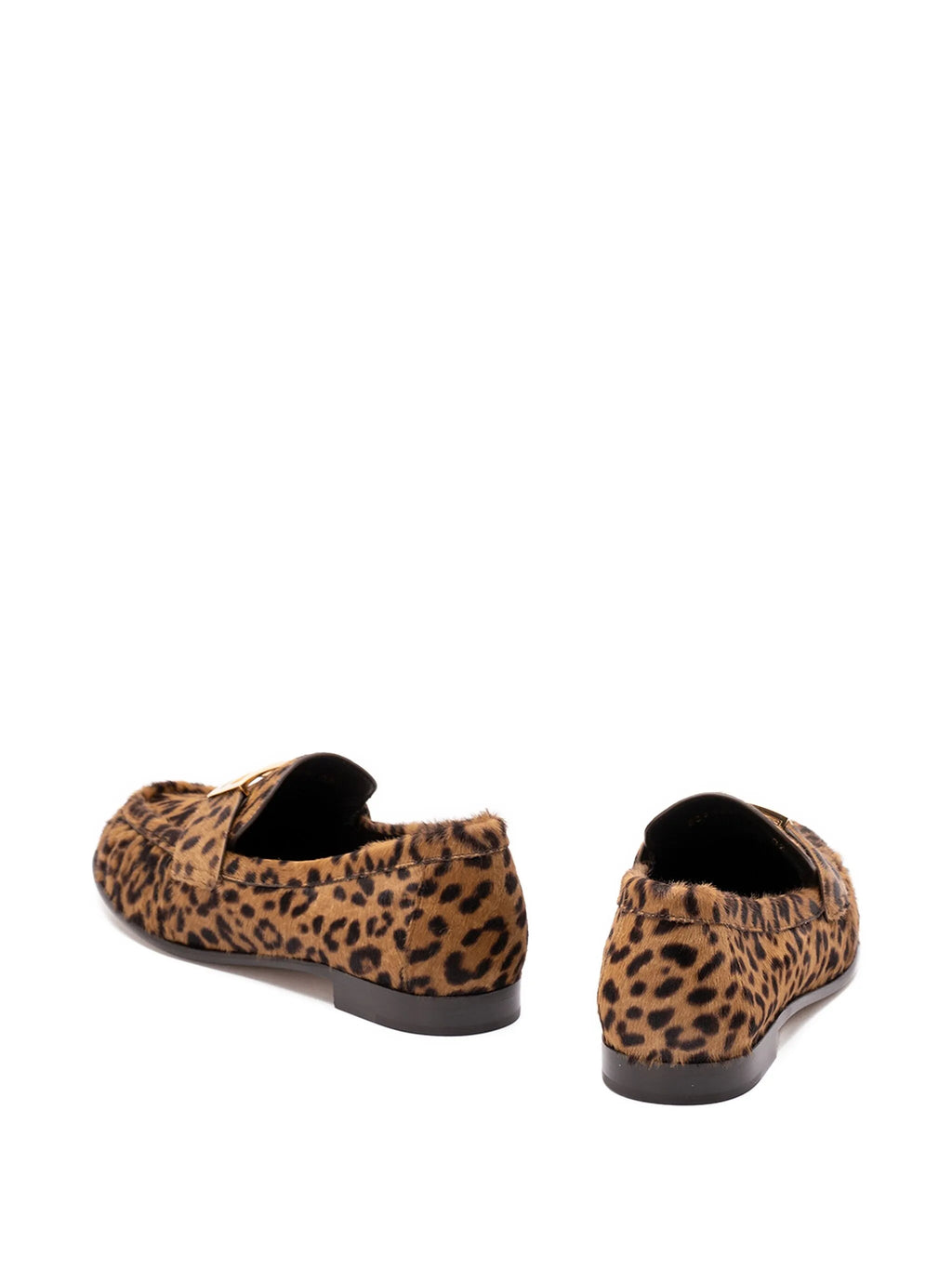 Fendi - Baguette Leopard-print Loafers