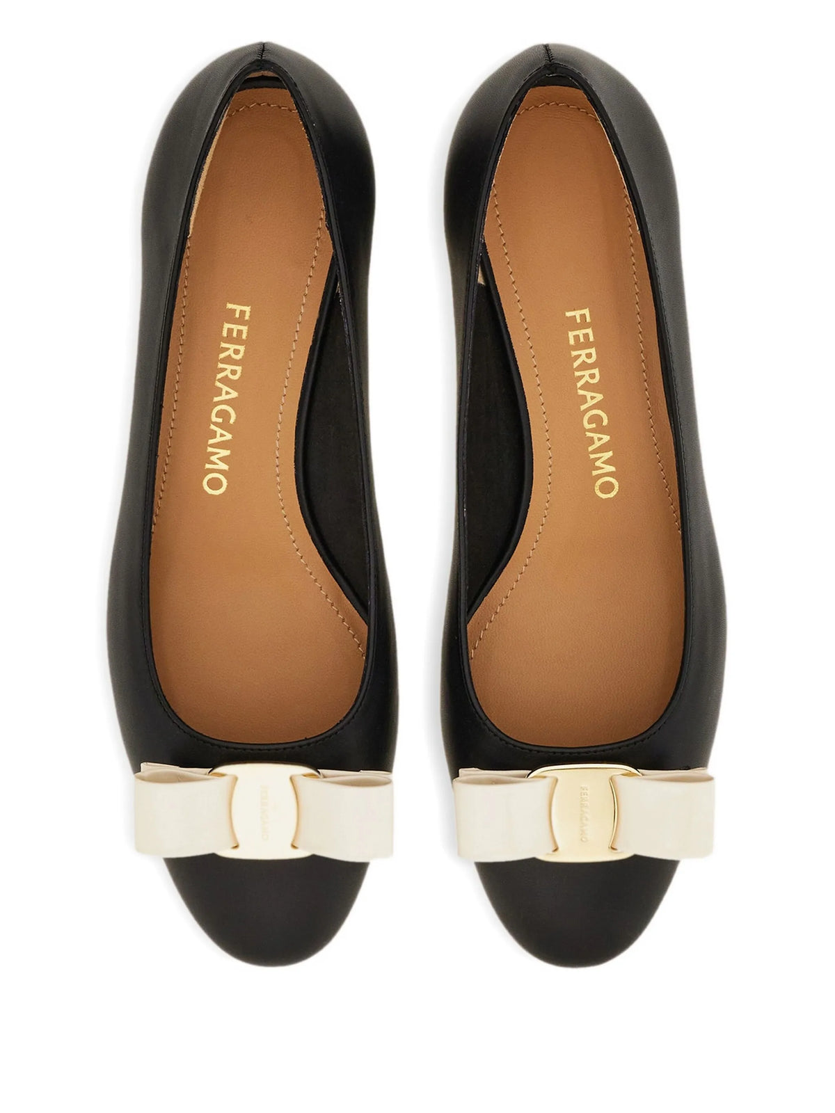 Ferragamo - Vara Bow-detail Block-heel Pumps