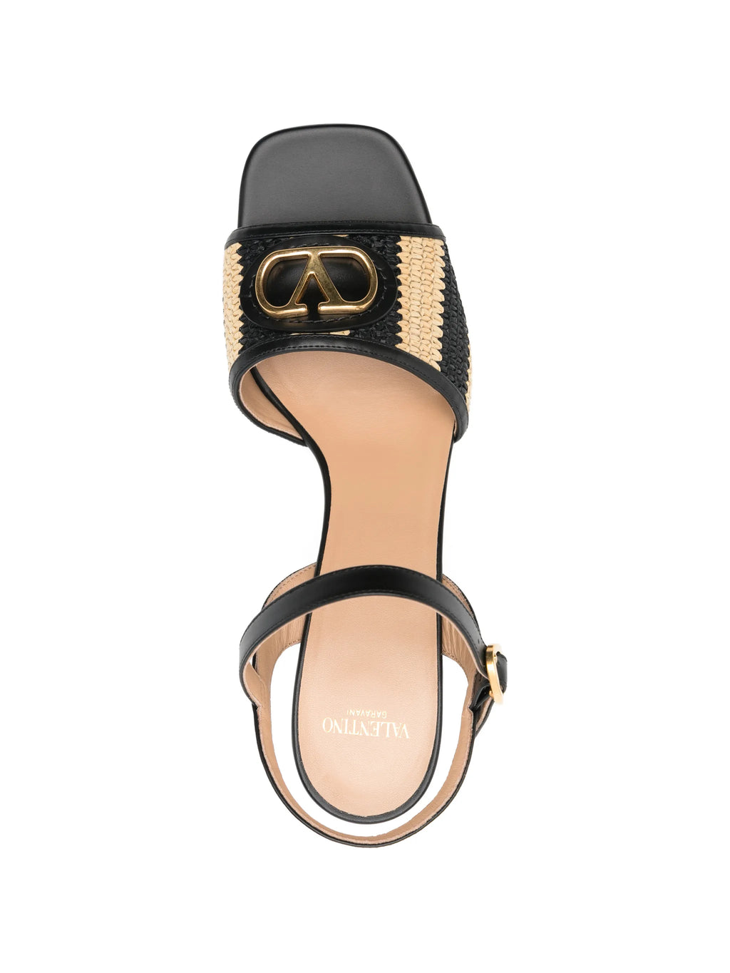 Valentino - VLogo Raffia Sandals