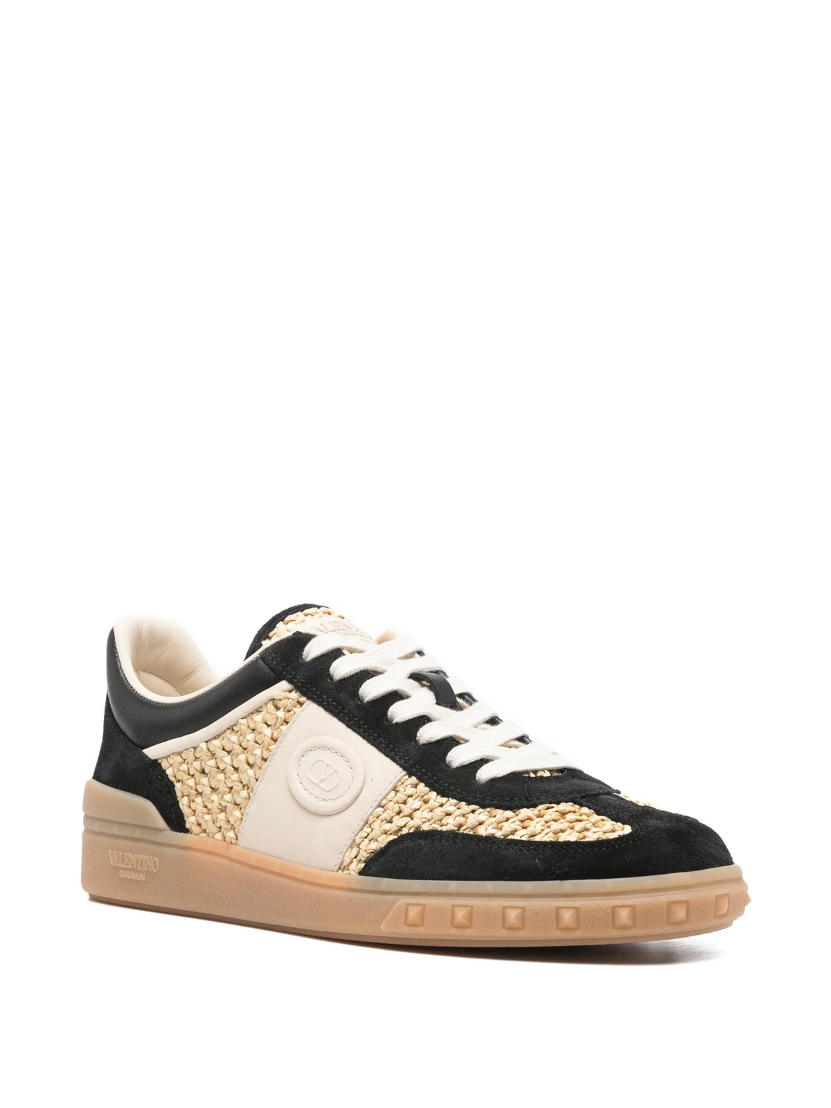 Valentino - Upvillage Raffia Sneakers