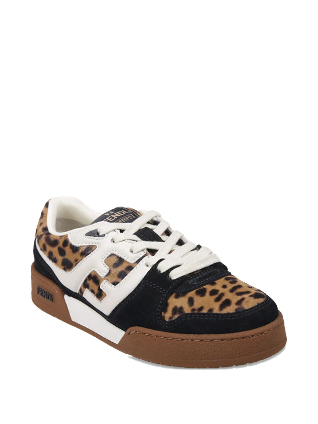 Fendi - Match Leopard-print Sneakers
