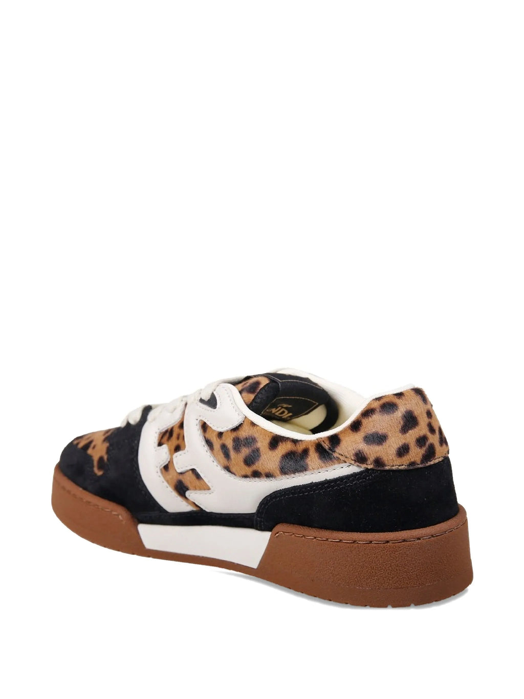 Fendi - Match Leopard-print Sneakers