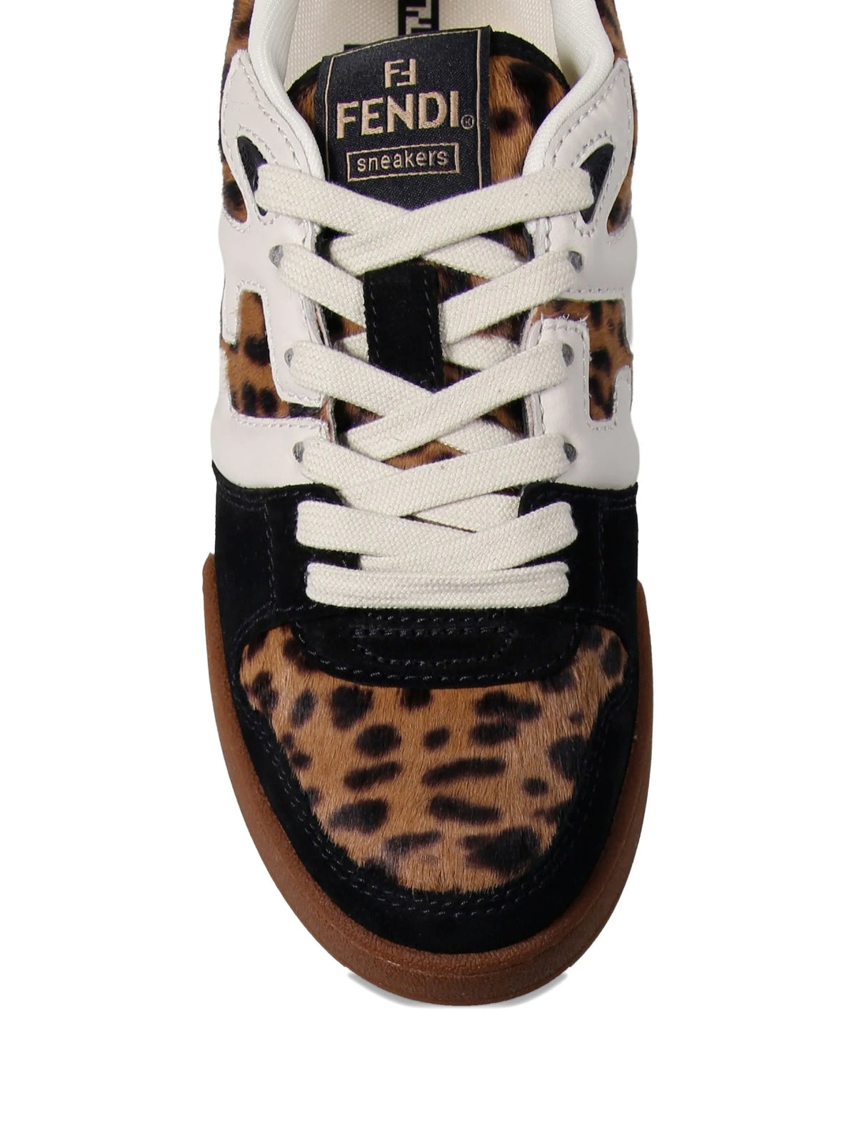 Fendi - Match Leopard-print Sneakers