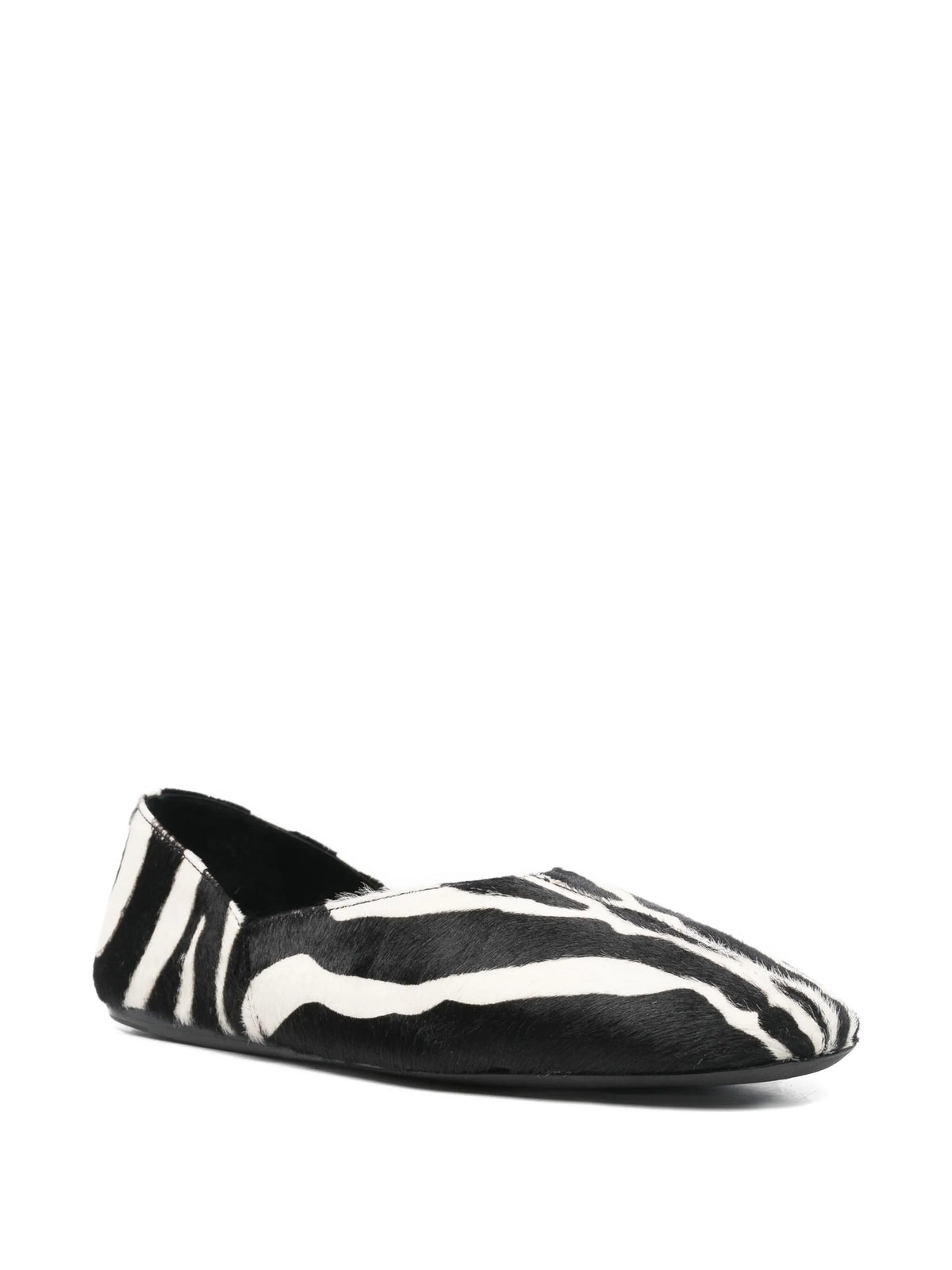 Khaite - Jane Animal-print Ballet Flats