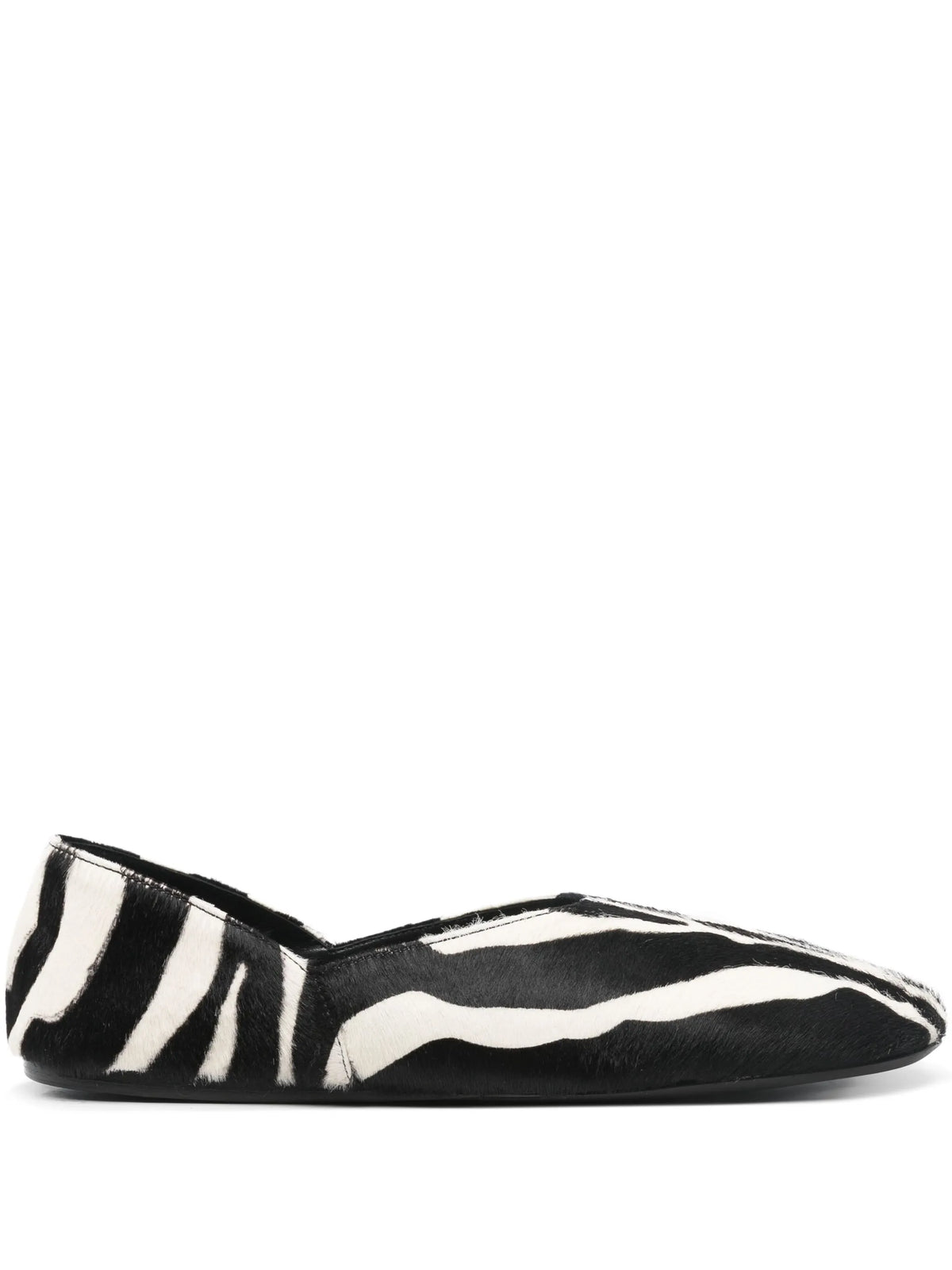 Khaite - Jane Animal-print Ballet Flats