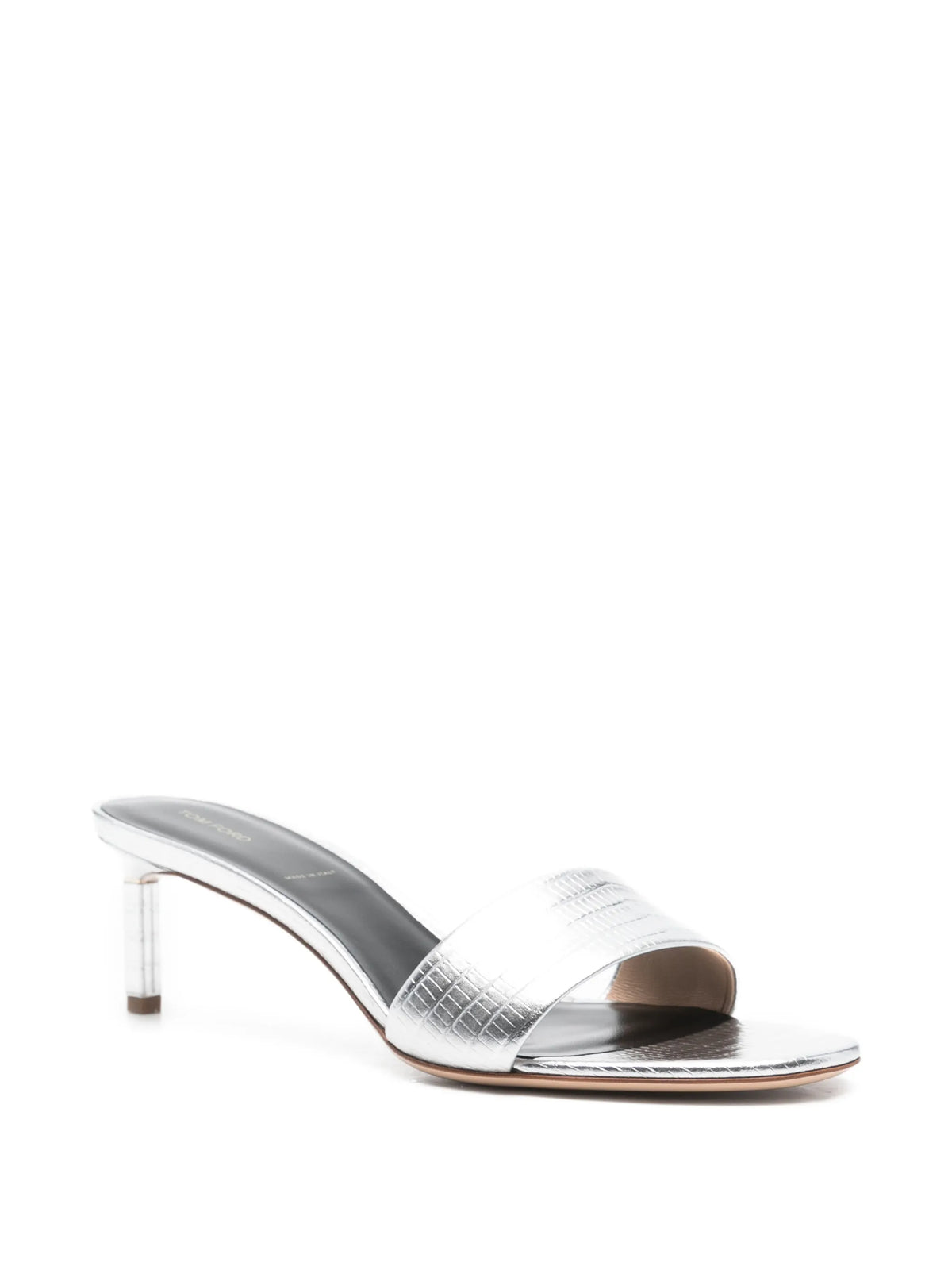 Tom Ford - Metallic-finish Leather Sandals