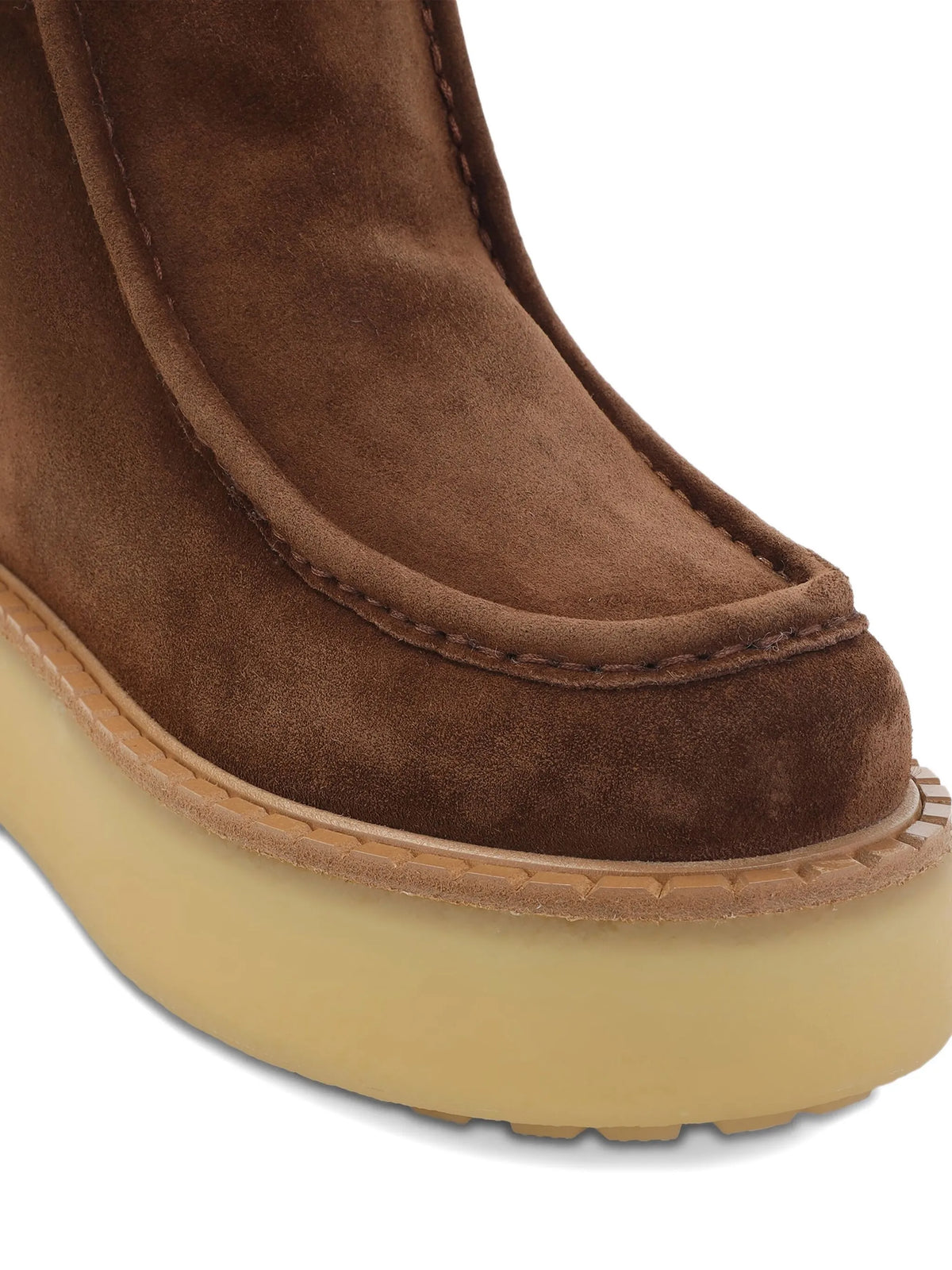 Prada - Suede Ankle Boots