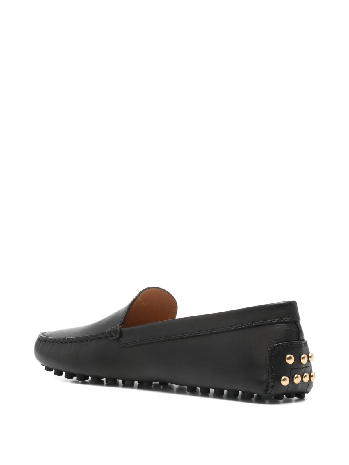 Tod's - Metal Dots Gommino Loafers In Leather