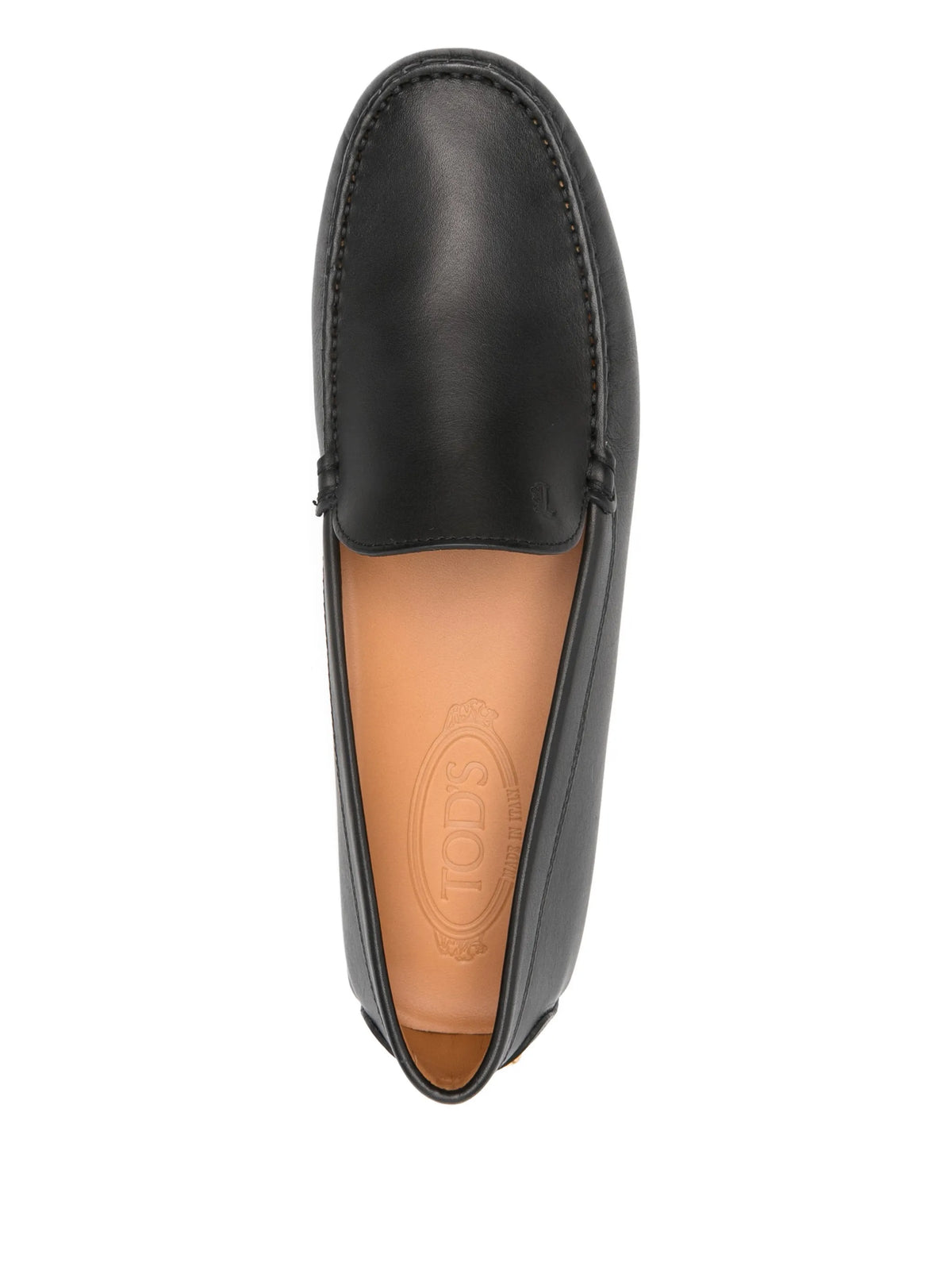 Tod's - Metal Dots Gommino Loafers In Leather