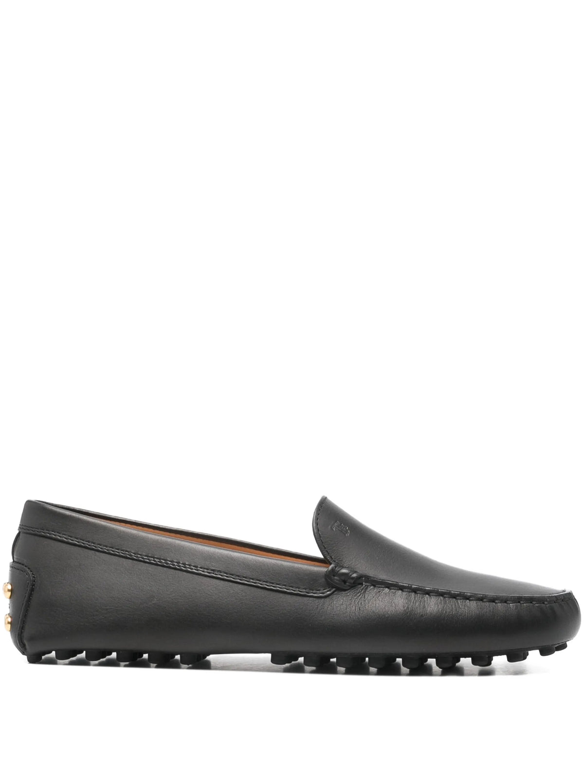 Tod's - Metal Dots Gommino Loafers In Leather