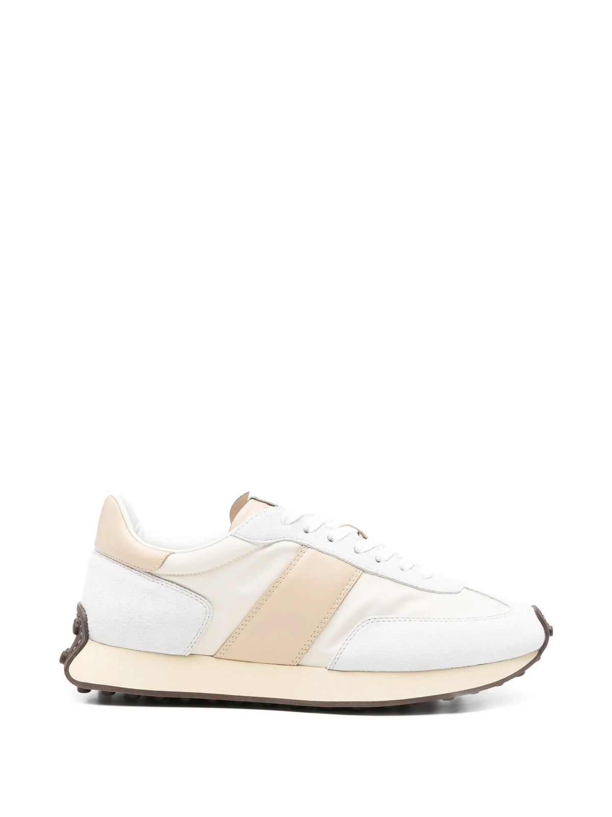 Tod's - T Sneakers In Leather And Technical Fabric