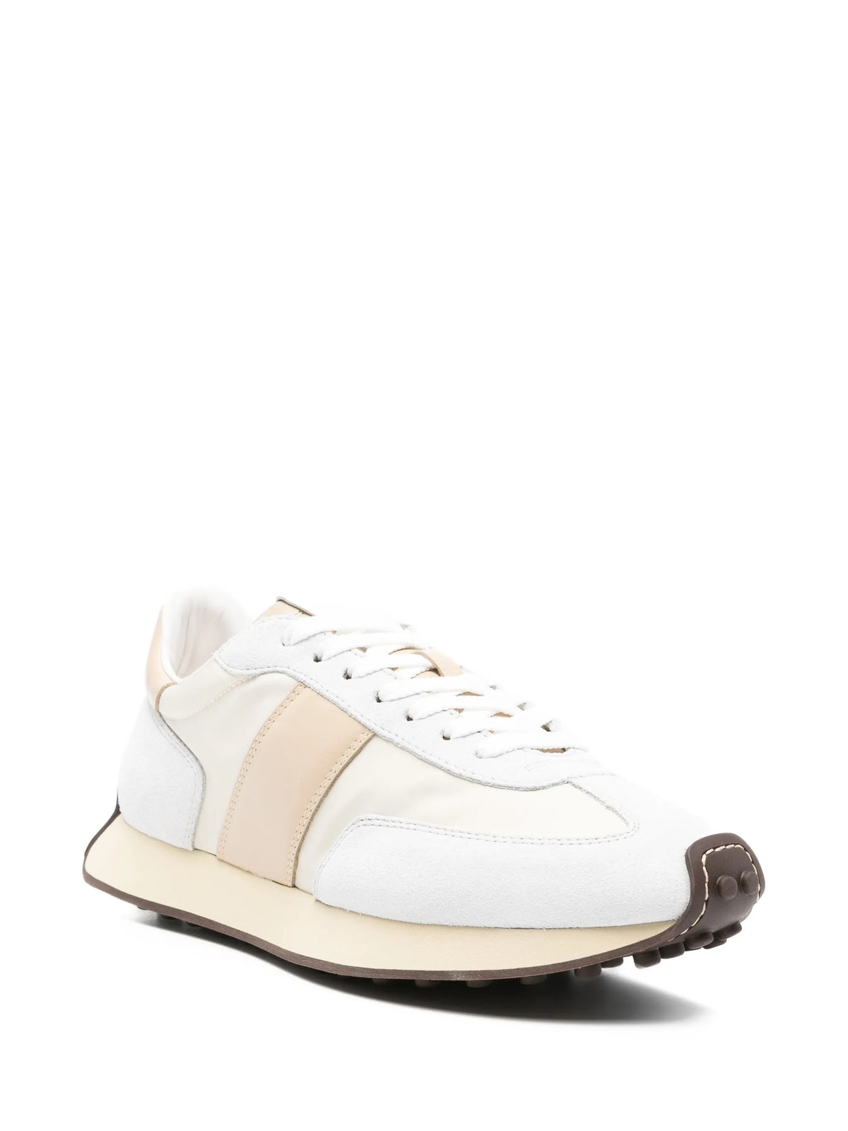 Tod's - T Sneakers In Leather And Technical Fabric
