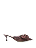 Fendi - Colibrì Red Satin Mules