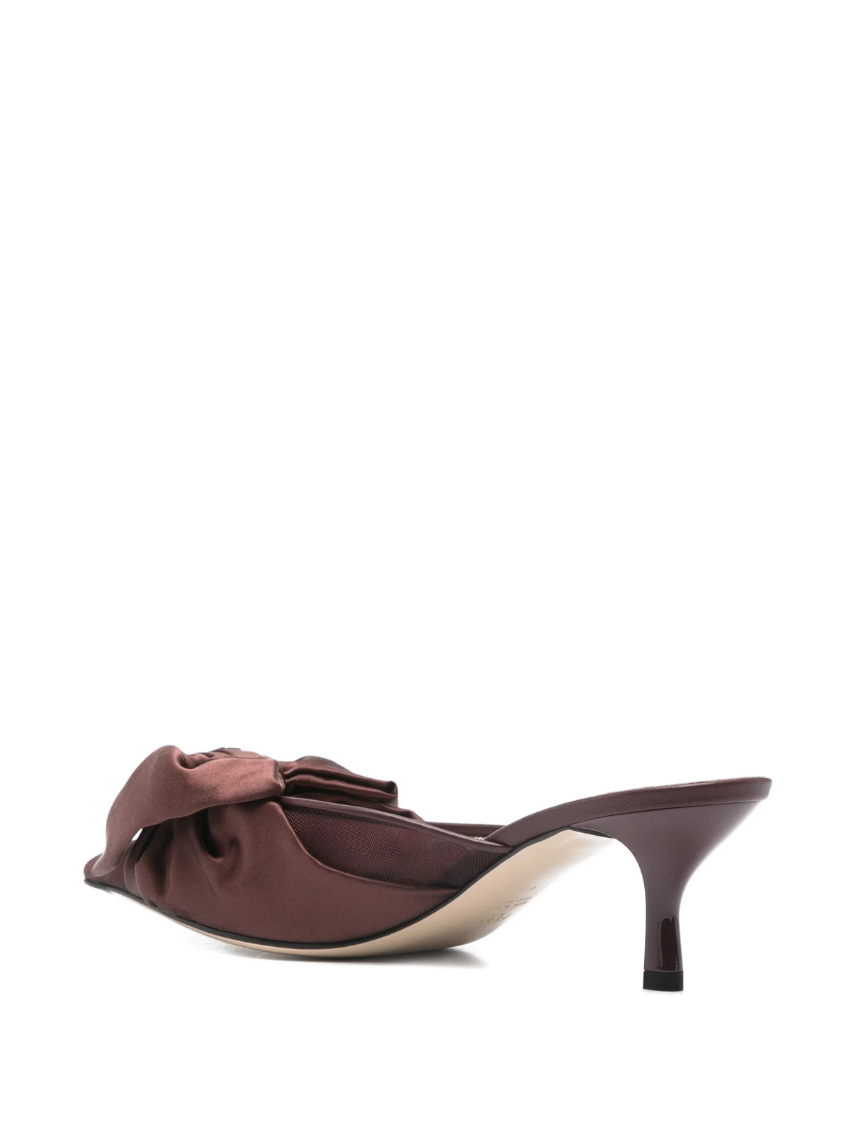 Fendi - Colibrì Red Satin Mules