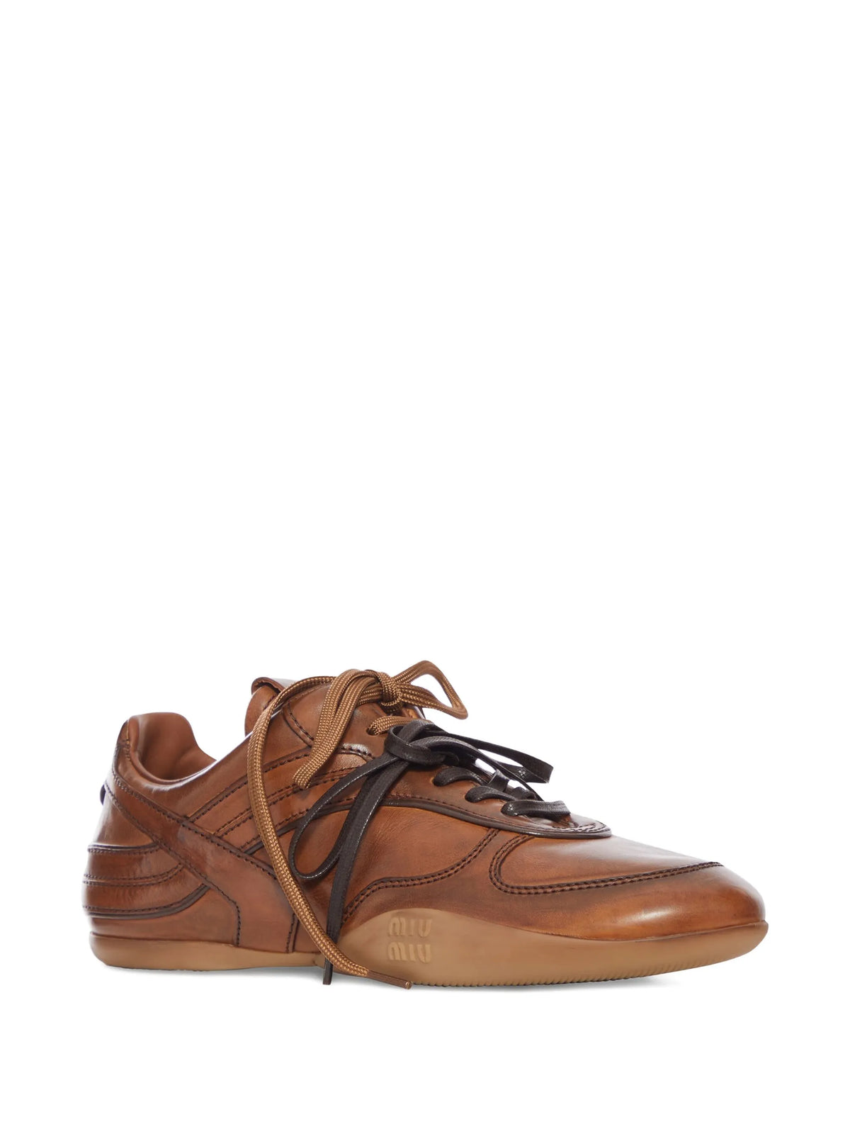Miu Miu - Leather Sneakers
